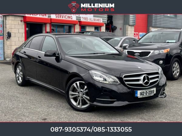 Mercedes-Benz E-Class Saloon, Diesel Hybrid, 2014, Black