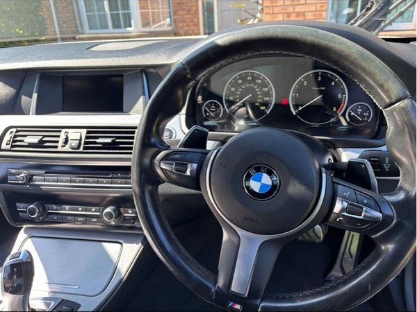 BMW 5-Series Saloon, Diesel, 2016, White