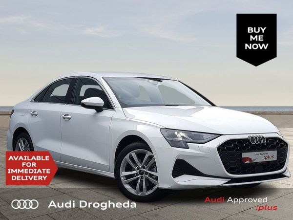 Audi A3 Saloon, Diesel Hybrid, 2025, White