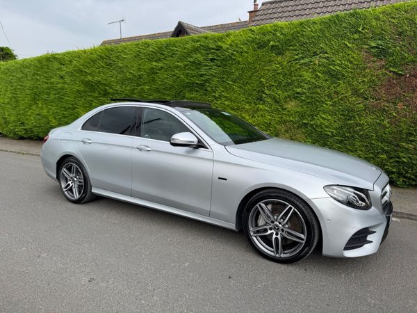 Mercedes-Benz E-Class Saloon, Petrol Plug-in Hybrid, 2018, Silver