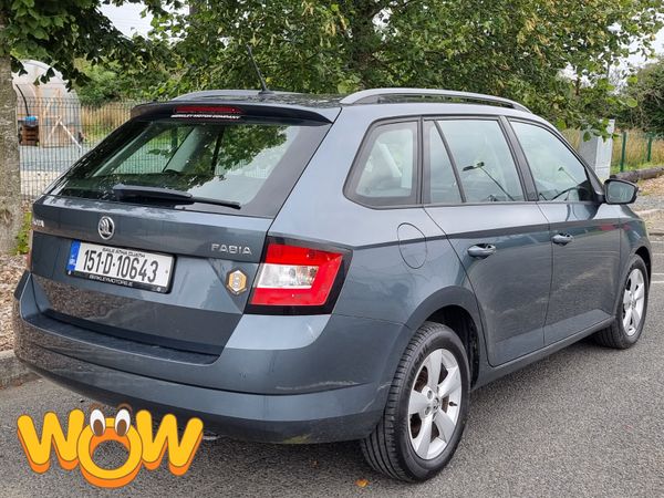 Skoda Fabia Estate, Petrol, 2015, Grey