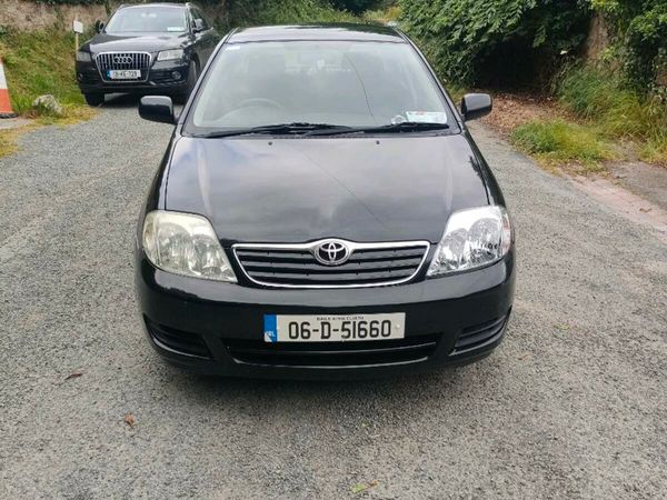 Toyota Corolla Saloon, Petrol, 2006, Black