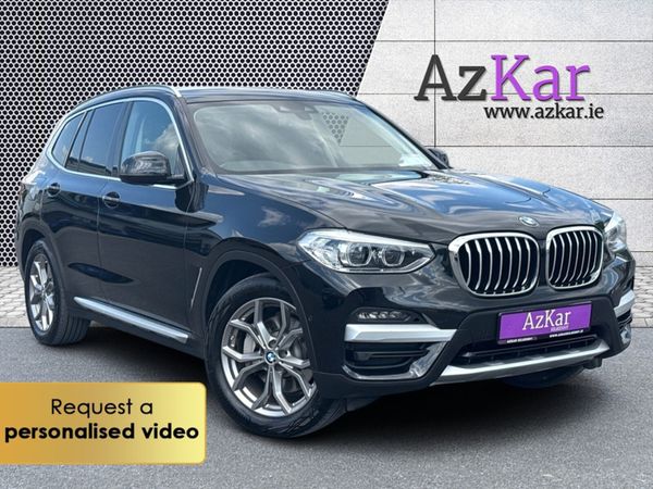 BMW X3 SUV, Petrol Plug-in Hybrid, 2021, Black