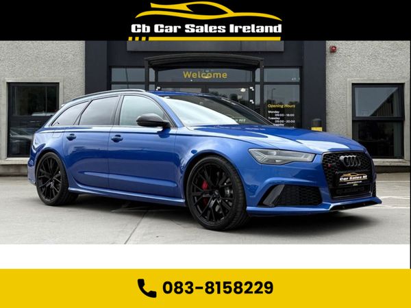 Audi RS6 Estate, Petrol, 2017, Blue