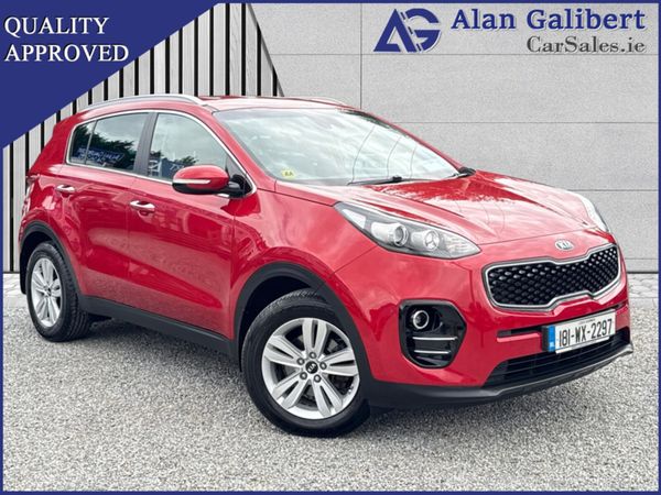 Kia Sportage MPV, Diesel, 2018, Red