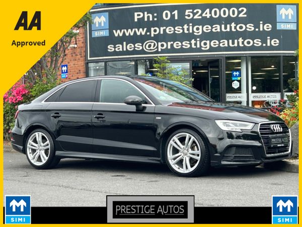 Audi A3 Saloon, Petrol, 2017, Black