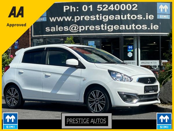 Mitsubishi Mirage Hatchback, Petrol, 2019, White