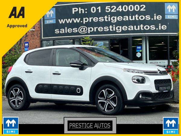 Citroen C3 Hatchback, Petrol, 2018, White