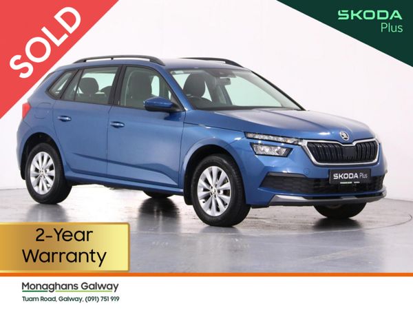 Skoda Kamiq Hatchback, Petrol, 2021, Blue