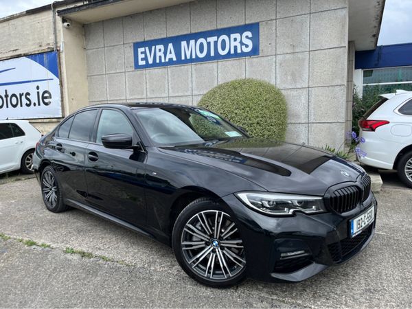 BMW 3-Series Saloon, Petrol Plug-in Hybrid, 2019, Black
