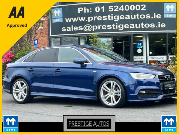Audi A3 Saloon, Petrol, 2015, Blue