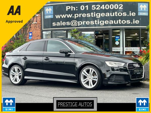 Audi A3 Saloon, Petrol, 2017, Black