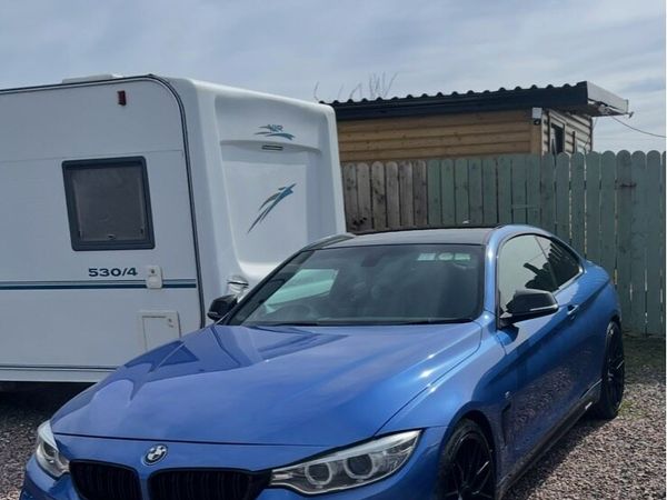 BMW 4-Series Coupe, Diesel, 2014, Blue