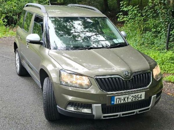 Skoda Yeti SUV, Diesel, 2017, Green