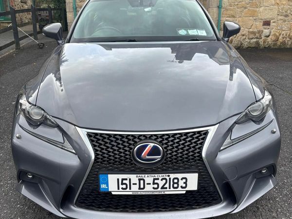 Lexus IS Saloon, Petrol Hybrid, 2015, Grey