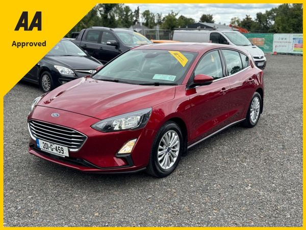 Ford Focus Hatchback, Diesel, 2020, Red