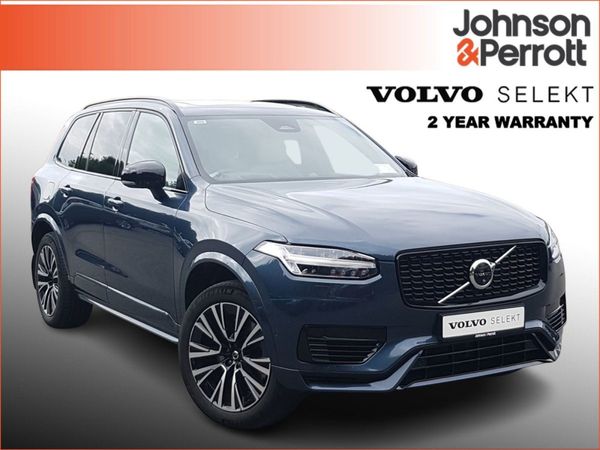 Volvo XC90 SUV, Petrol Plug-in Hybrid, 2022, Blue