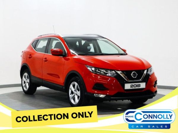 Nissan Qashqai SUV, Petrol, 2018, Red