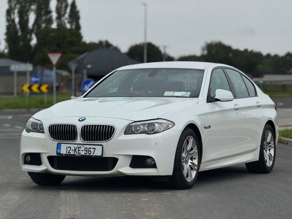 BMW 5-Series Saloon, Diesel, 2012, White