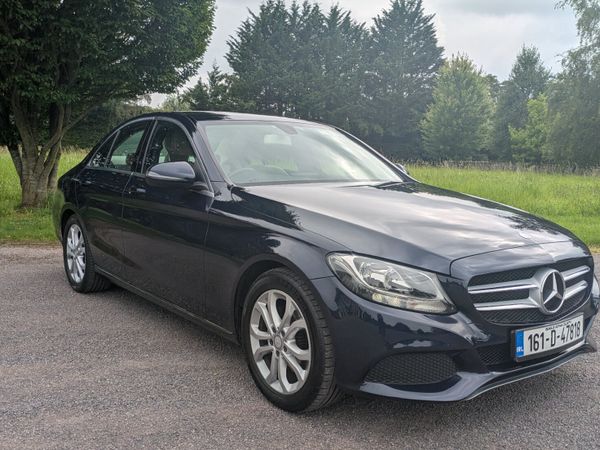 Mercedes-Benz C-Class Saloon, Diesel, 2016, Blue