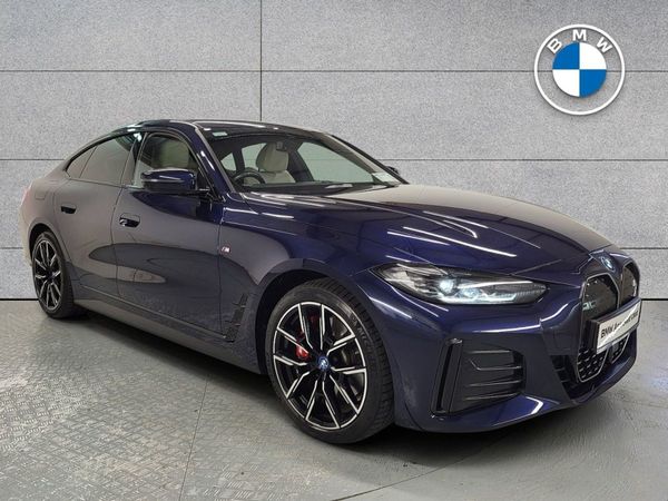 BMW i4 Saloon, Electric, 2023, Blue