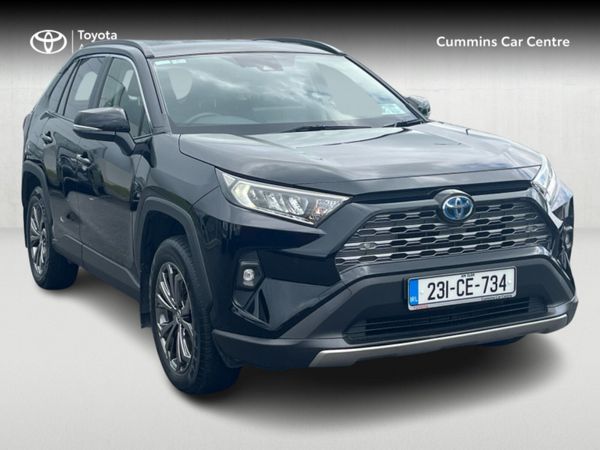 Toyota RAV4 SUV, Petrol Hybrid, 2023, Black