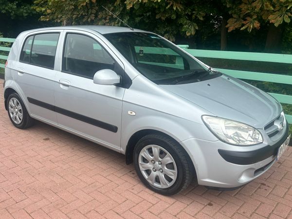 Hyundai Getz Hatchback, Petrol, 2008, Silver