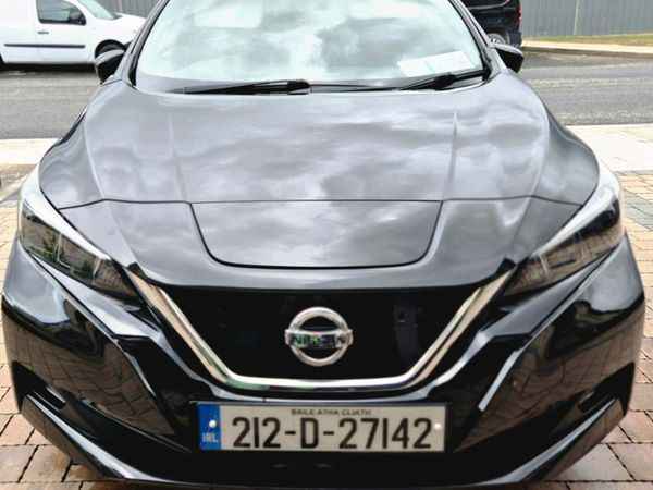 Nissan Leaf Hatchback, Electric, 2021, Black