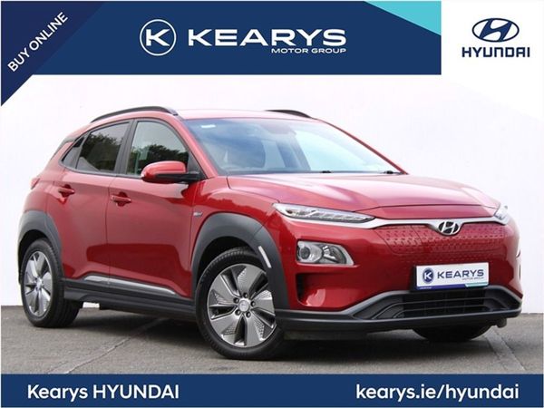 Hyundai KONA MPV, Electric, 2021, Red