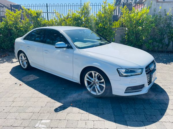 Audi S4 Saloon, Petrol, 2014, White