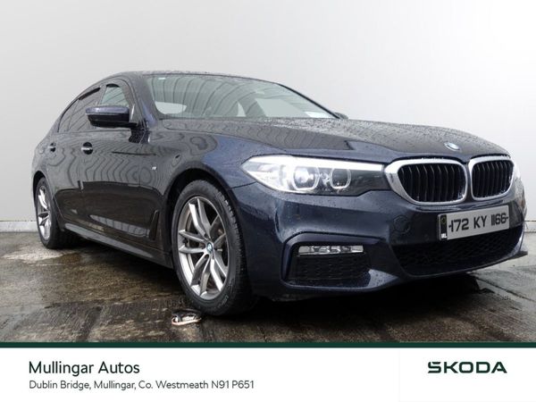 BMW 5-Series Saloon, Diesel, 2017, Black