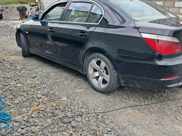 BMW 5-Series Saloon, Diesel, 2008, Black
