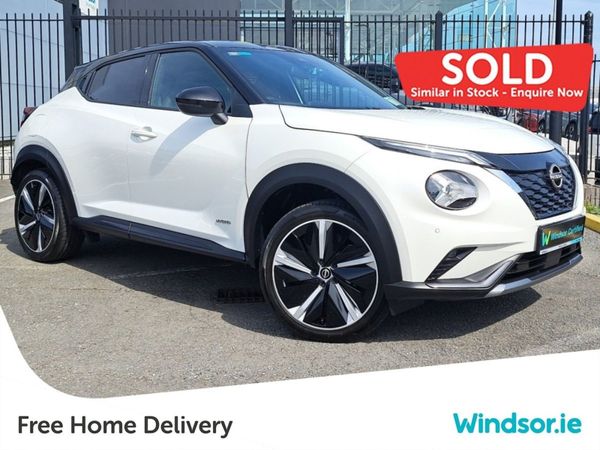 Nissan Juke SUV, Petrol Hybrid, 2025, White