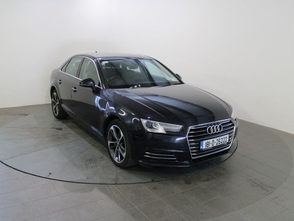Audi A4 Saloon, Diesel, 2018, Blue