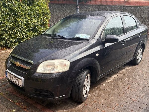 Chevrolet Aveo Saloon, Petrol, 2011, Black