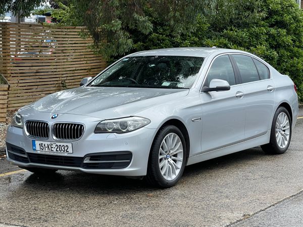 BMW 5-Series Saloon, Diesel, 2015, Silver
