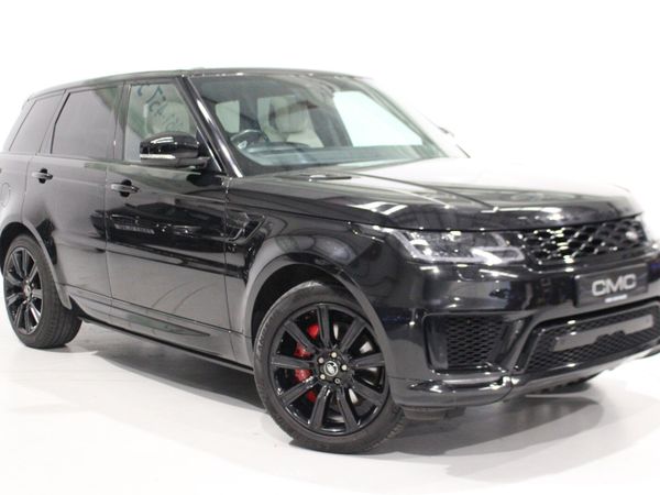 Land Rover Range Rover Sport SUV, Petrol Hybrid, 2021, Black
