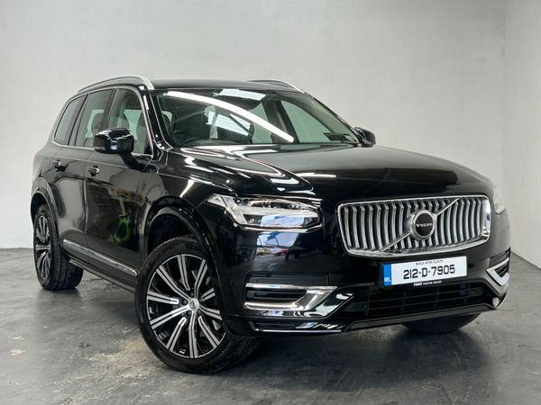 Volvo XC90 SUV, Petrol Plug-in Hybrid, 2021, Black