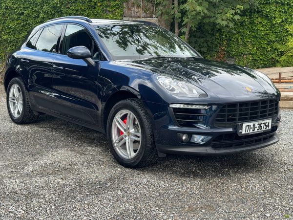 Porsche Macan SUV, Diesel, 2017, Blue