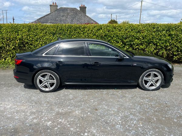 Audi A4 Saloon, Diesel, 2017, Black