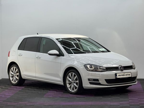 Volkswagen Golf Hatchback, Petrol, 2014, White