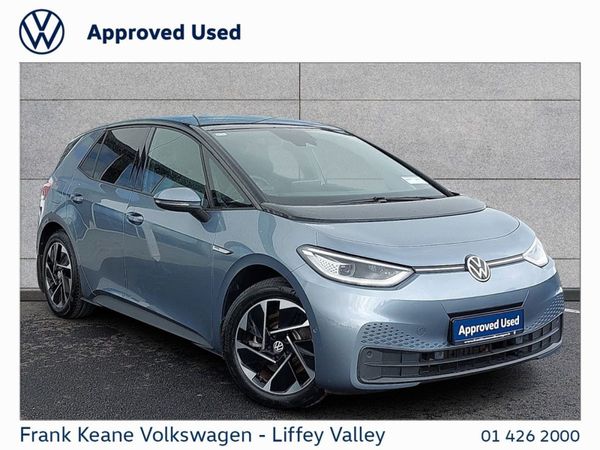 Volkswagen ID.3 Hatchback, Electric, 2022, Blue