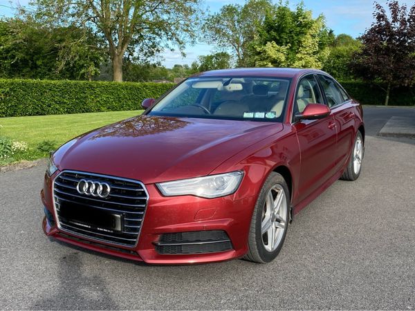 Audi A6 Saloon, Diesel, 2017, Red