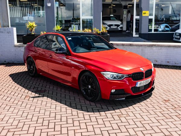 BMW 3-Series Saloon, Diesel, 2015, Red