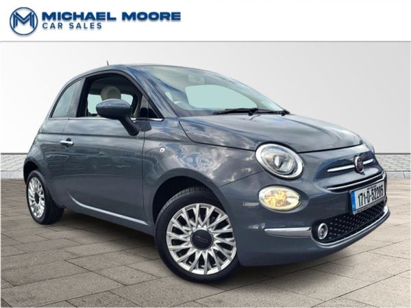 Fiat 500 Hatchback, Petrol, 2017, Grey