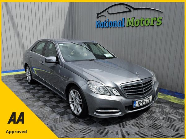 Mercedes-Benz E-Class Saloon, Diesel, 2010, Silver