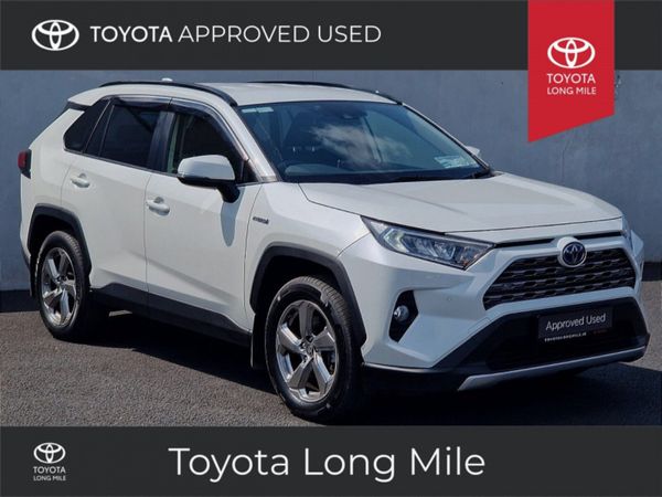 Toyota RAV4 SUV, Petrol Hybrid, 2022, White