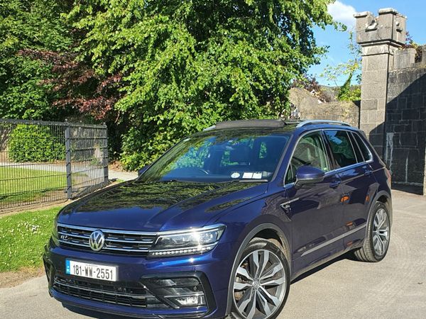 Volkswagen Tiguan SUV, Diesel, 2018, Blue