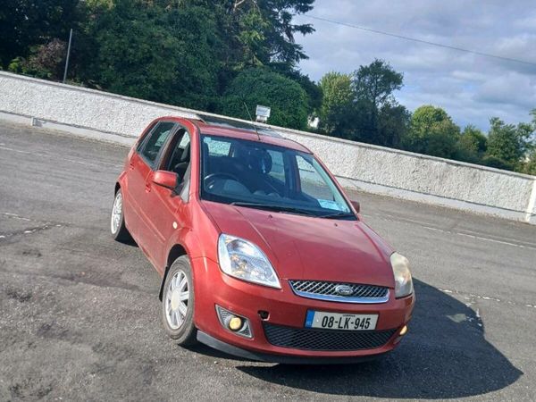 Ford Fiesta Hatchback, Petrol, 2008, Red