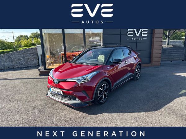 Toyota C-HR Hatchback, Petrol Hybrid, 2018, Red